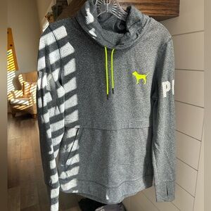 VS PINK ultimate high neck pullover hoodie